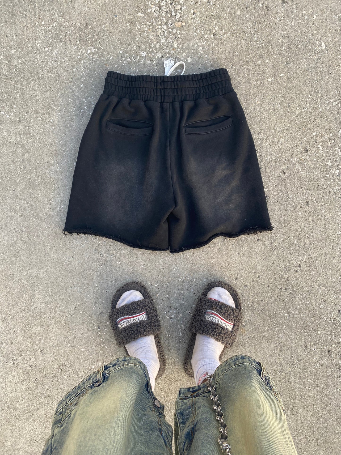 Rhinestone shorts